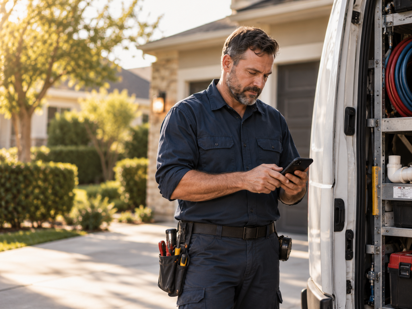 Plumbing service business