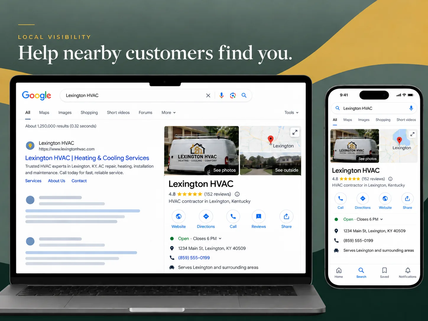 Local Visibility service from Sudiq & Co